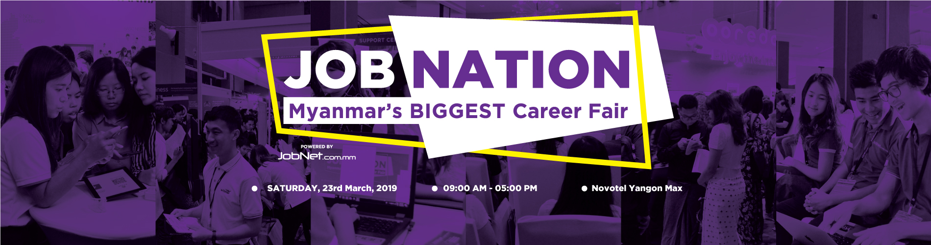 JobNation Myanmar’s Biggest Career Fair 2019